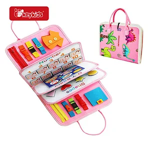 High Quality Educational Activity Sensory Toy Felt Busy Board For Kids W12D514